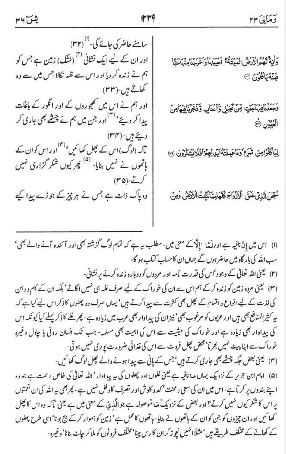 surah yaseen sharif in urdu Page no 8